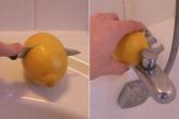 Utilisation du jus de citron pour enlever le calcaire